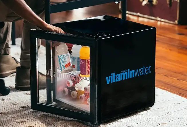 Coca Cola vitaminwater Mini Fridge Sweepstakes - Win a mini fridge full of Coca Cola's vitaminwater