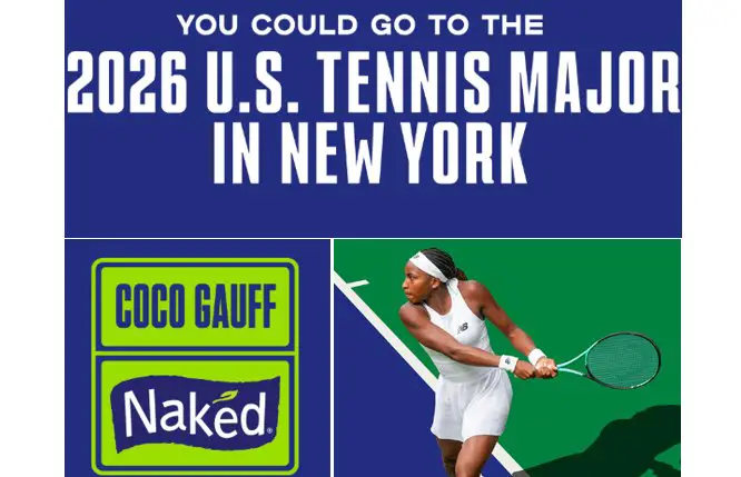 Coco’s Corner Store Snapchat Sweepstakes - Win a Trip for 2 to the 2026 US Tennis Major in NYC