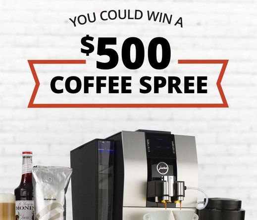 Coffee Spree Sweepstakes