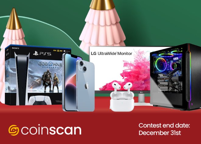 CoinScan Christmas Giveaway - Win A $1700 Custom PC, iPhone 14 Or Other Prizes
