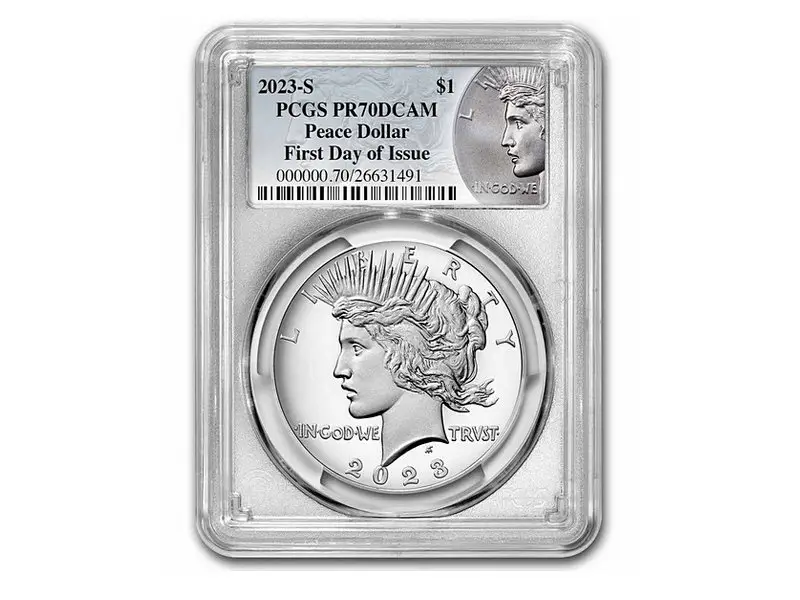 CoinWeek Coin Giveaway #516 - Win A 2023-S Proof Silver Peace Dollar