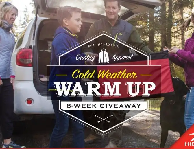 Cold Weather Warm Up! You Can Win!