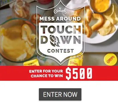 Coleman's Mess Around Touchdown Contest