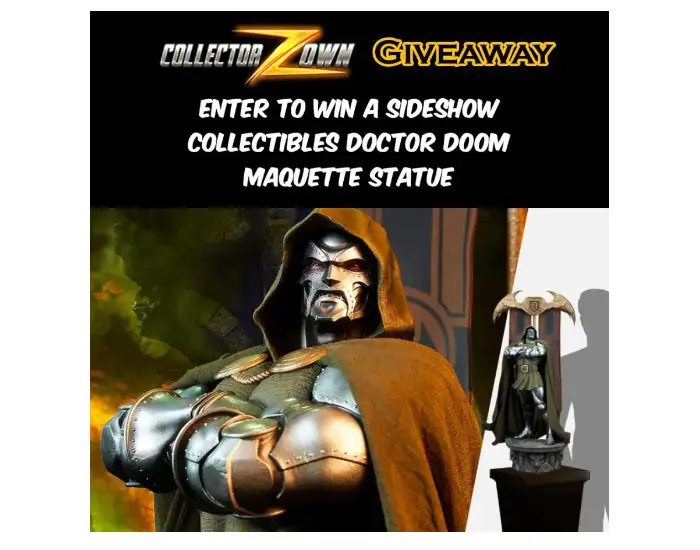 CollectorZown Giveaway - Win A Sideshow Collectibles Doctor Doom Maquette Statue