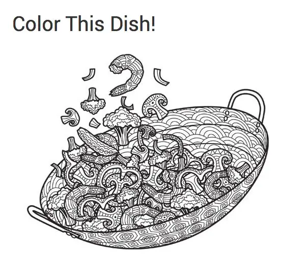 Color This Dish! Contest