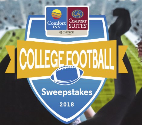 Comfort College Football Sweepstakes