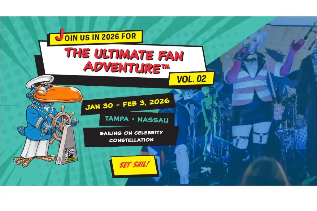 Comic-Con The Cruise Sweepstakes - Win A Free Cruise For 2