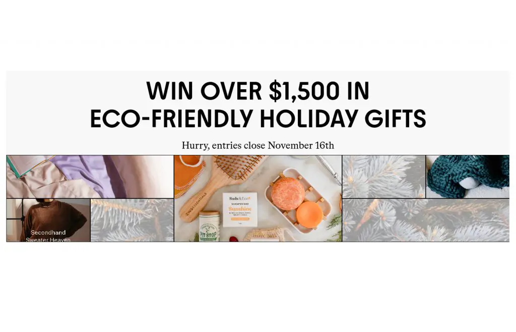 Commons Eco-Friendly Holiday Gifting Sweepstakes - Win Commons Climate Neutral Membership, Gift Cards And More