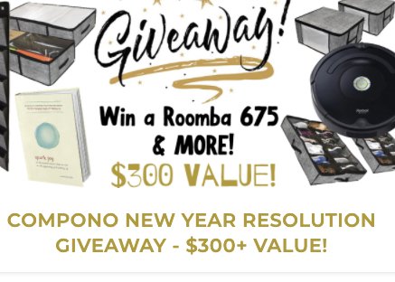 Compono New Year Resolution Giveaway