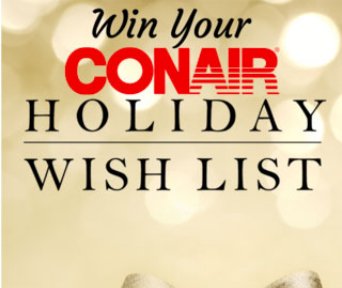 Conair Holiday Wish List