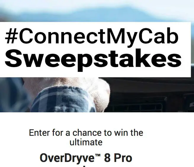 #ConnectMyCab Sweepstakes