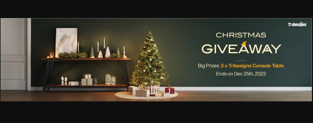Console Table Tribesigns Christmas Giveaway - Win A Tribesigns Console Table (3 Winners)