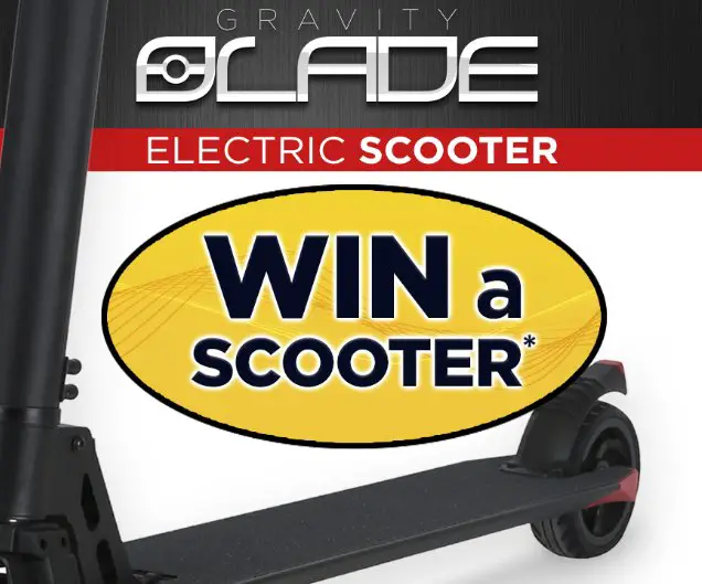CONTEST: WIN a Gravity Blade Electric Scooter
