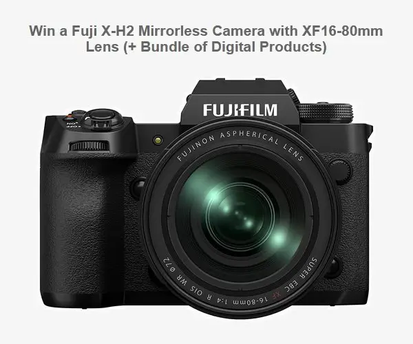 Contrastly Fujifilm & Digital Products Giveaway - Win A  $2,500 Camera & More