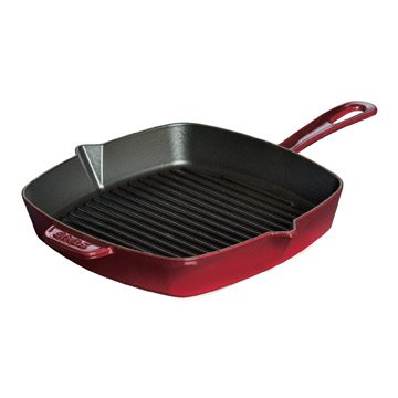 Cook Evenly, Cook with the Staub Square Grill Pan!