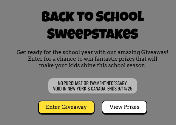 Cookie Cutters Haircuts for Kids Back to School Giveaway - Win A Back To School Prize Package