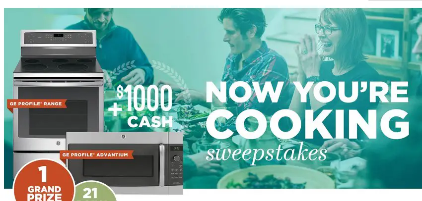 Now You're Cooking Sweepstakes! Pick Your Prize!