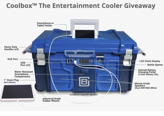 Cool Box Cooler Giveaway
