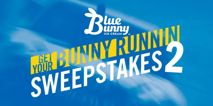 Cool it down with this $10,000 Get Your Bunny Runnin' Sweepstakes from Blue Bunny!