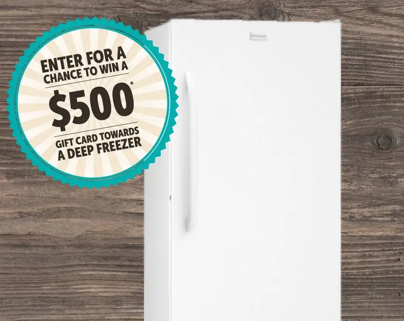 Coolin’ Down Freezin’ Up Sweepstakes!