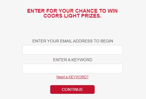 Coors Light Chill Harder Sweepstakes - Win An $11,700 UTV, Fishing Tent Or More