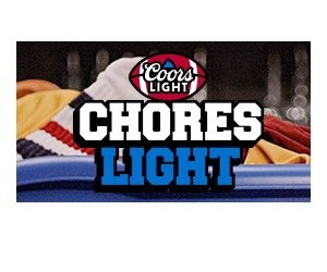 Coors Light® Chores Light Sweepstakes - Win $700 Tide Cleaners Credit and More