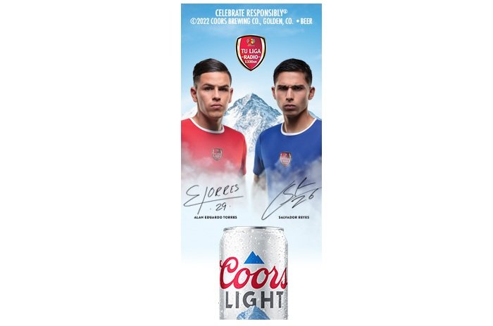 Coors Light® FÚtbol 2022 Sweepstakes - Win a Soccer Ball and Jersey