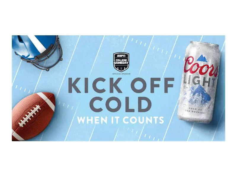 Coors Light Football 2026 Sweepstakes - Win A Trip For Four To AN ESPN College GameDay Broadcast, Game Tickets & More