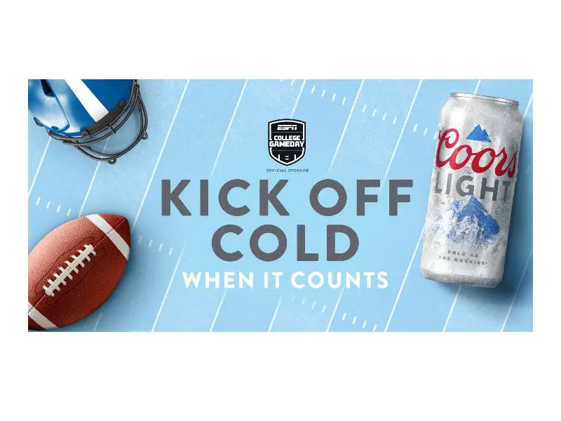 Coors Light Football 2026 Sweepstakes - Win A Trip For Four To AN ESPN College GameDay Broadcast, Game Tickets & More