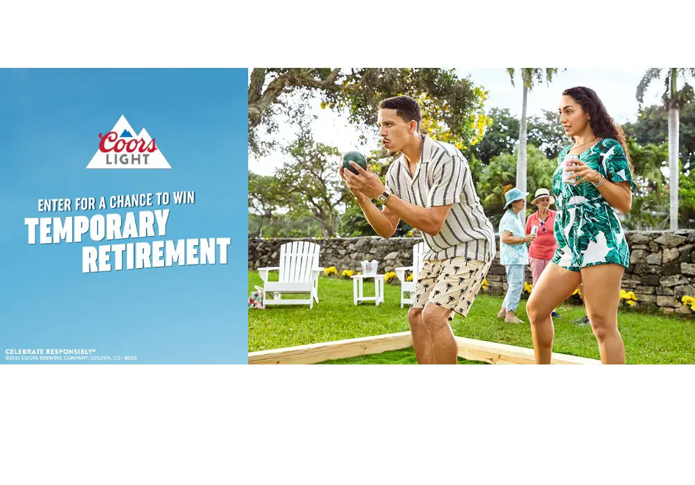 Coors Light Temporary Retirement Sweepstakes - Win A Trip For Six To Tucson, AZ