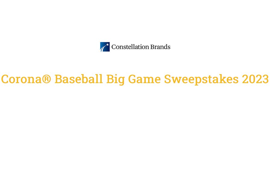 Corona Baseball Big Game Sweepstakes 2023 - Win Two World Series Tickets And A $1,000 Gift Card