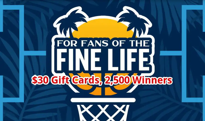 Corona Hoops Sweepstakes - $30 Gift Cards, 2,500 Winners
