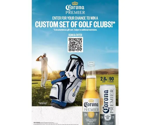 Corona Premier SEBU Golf Sweepstakes - Win A $3,500 Gift Card To Upgrade Your Golf Gear