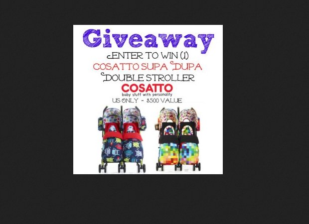 Win a Cosatto Supa Dupa Double Stroller!