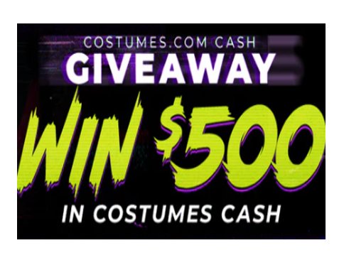 Costumes.com $500 Costume Cash Giveaway - Win $500 Worth Of Costumes