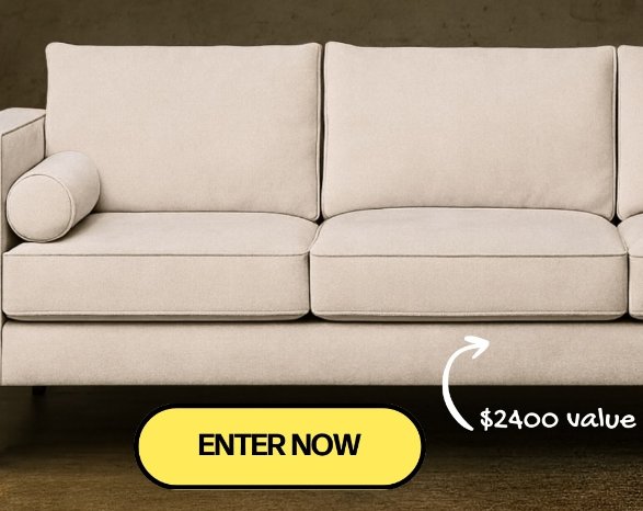Couch.com Cozy Fall Giveaway - Win a $2,400 Sofa