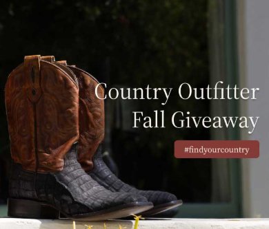 Country Outfitter Fall Giveaway - Win A $500 Gift Card