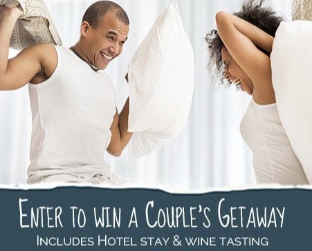 Couple's Romantic Weekend Giveaway