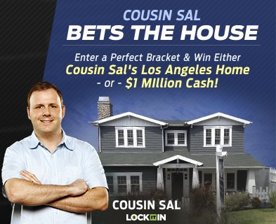 Cousin Sal Bets the House Bracket Challenge Contest
