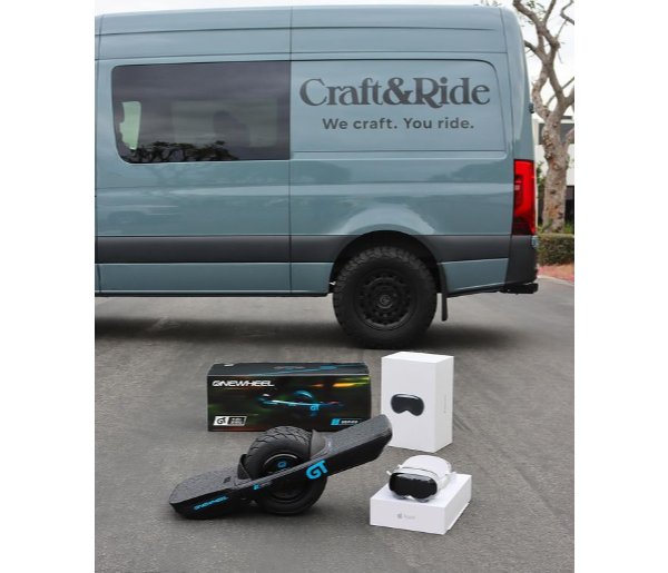 Craft & Ride Ride Into The Future Giveaway - Win A Onewheel GT S-Series, Apple Vision Pro & More