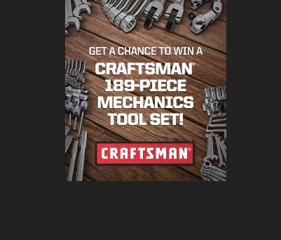 Craftsman For You Sweepstakes
