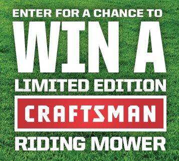 Craftsman Riding Mower Sweepstakes