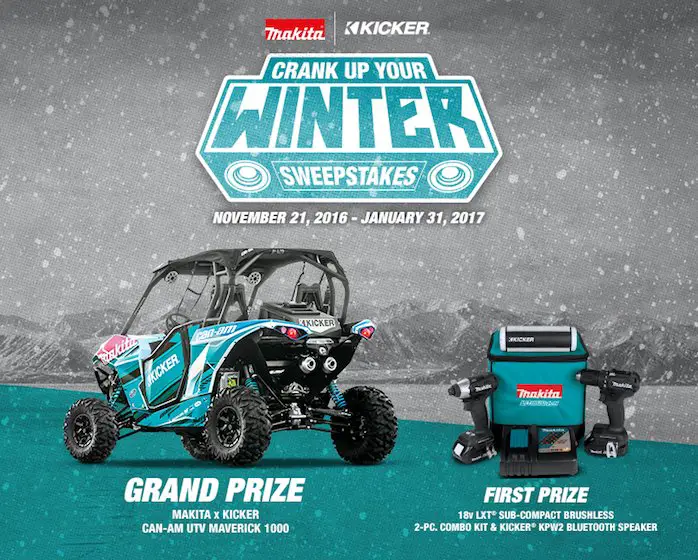 Crank Up Your Winter Sweepstakes!