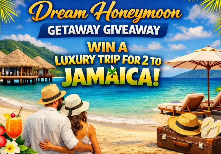Crate & Barrel Dream Honeymoon Getaway Giveaway - Win a Luxury Trip for 2 to Jamaica