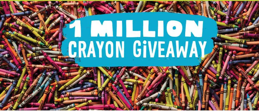 Crayola Experience Promotional Giveaway - Enter To Win A Free Box Of Crayons