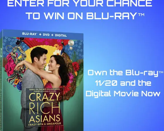 Crazy Rich Asians Blu-ray Contest