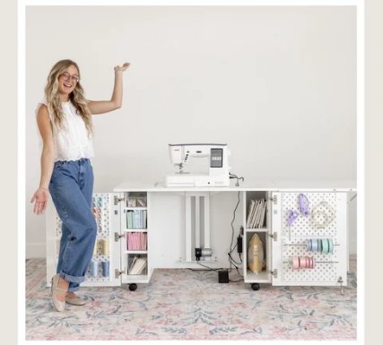 Create Room National Sewing Month Giveaway - Win a JaSewing Machine + a Create Room DreamStation
