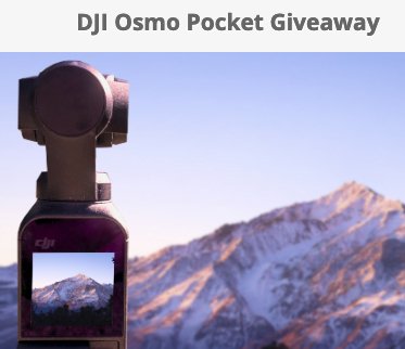 Creator Film School - DJI Osmo Pocket Giveaway