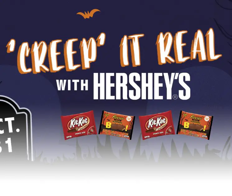 Creep It Real With Hersheys Promotion