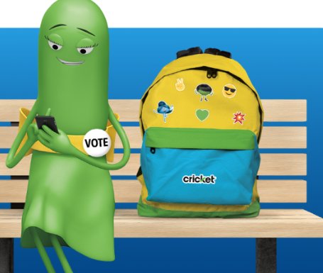 Cricket Wireless Back To School Voter Sweepstakes  - Win A $500 Gift Card {5 Winners}